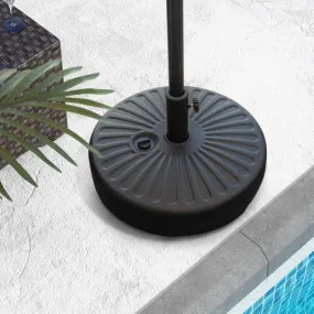 20 Inch Fillable Heavy-Duty Round Umbrella Base Stand