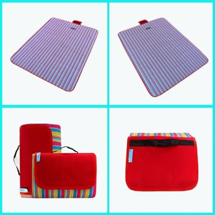 600D Oxford Cloth Outdoor Picnic Mat Picnic Cloth Waterproof Mats Spring Travel Beach Mat, Specifications (length * width): 150*180(PE Red Grid)