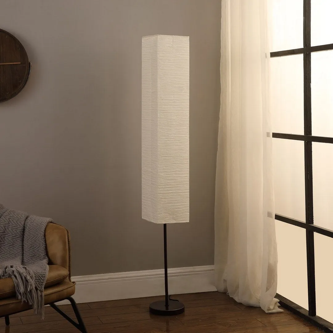 62.5-Inch Noki Japanese Paper Floor Lamp