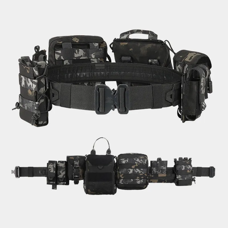 8 Set Pro Quick Release Tactical Molle Belt