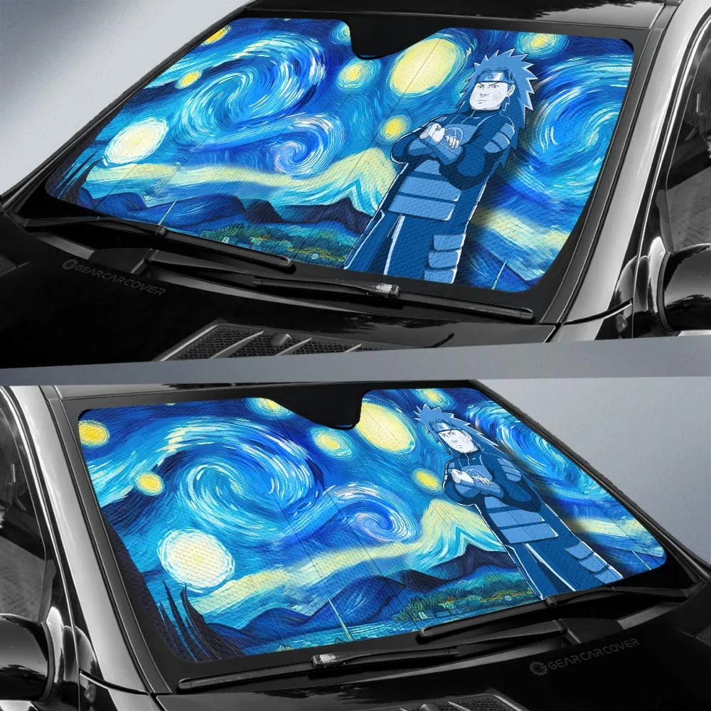 Akimichi Chouji Car Sunshade Custom Starry Night Styles