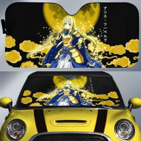 Alice Car Sunshade Custom Sword Art Online Anime Car Accessories