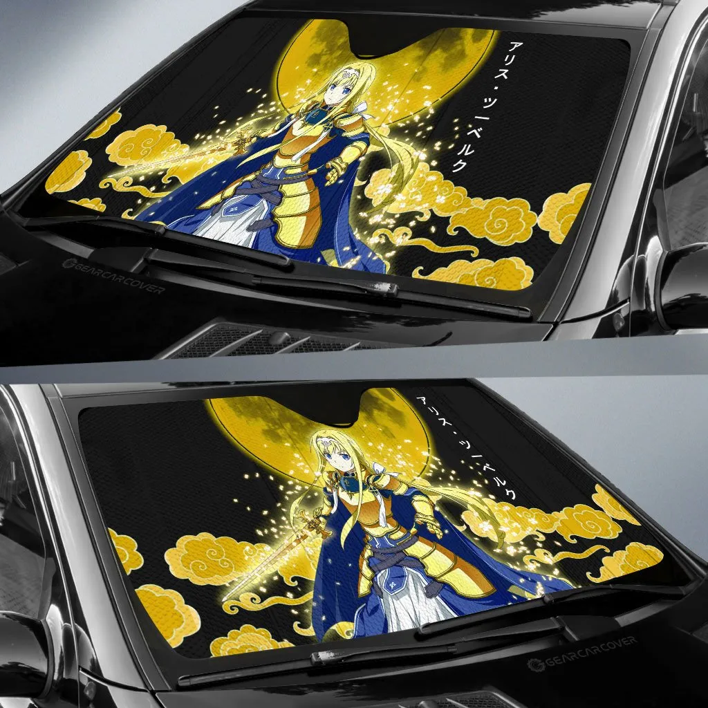 Alice Car Sunshade Custom Sword Art Online Anime Car Accessories