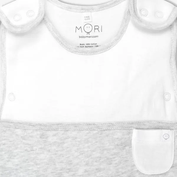 Baby Mori Clever Sleeping Bag - Grey Stripe