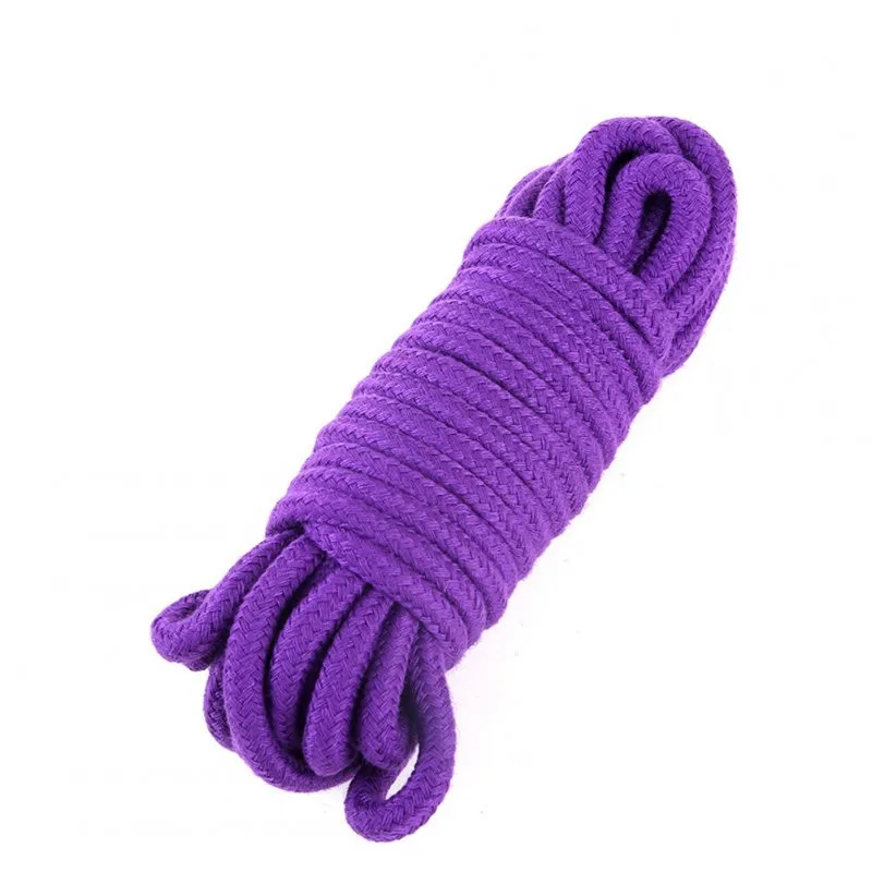 BDSM Cotton Bondage Rope 5 meters PURPLE