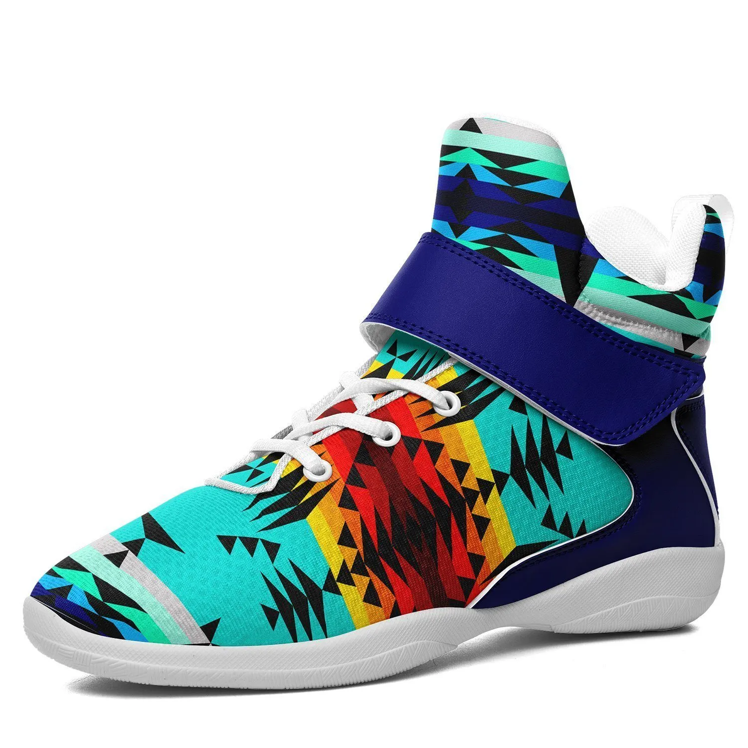 Between the Mountains Ipottaa Basketball / Sport High Top Shoes - White Sole