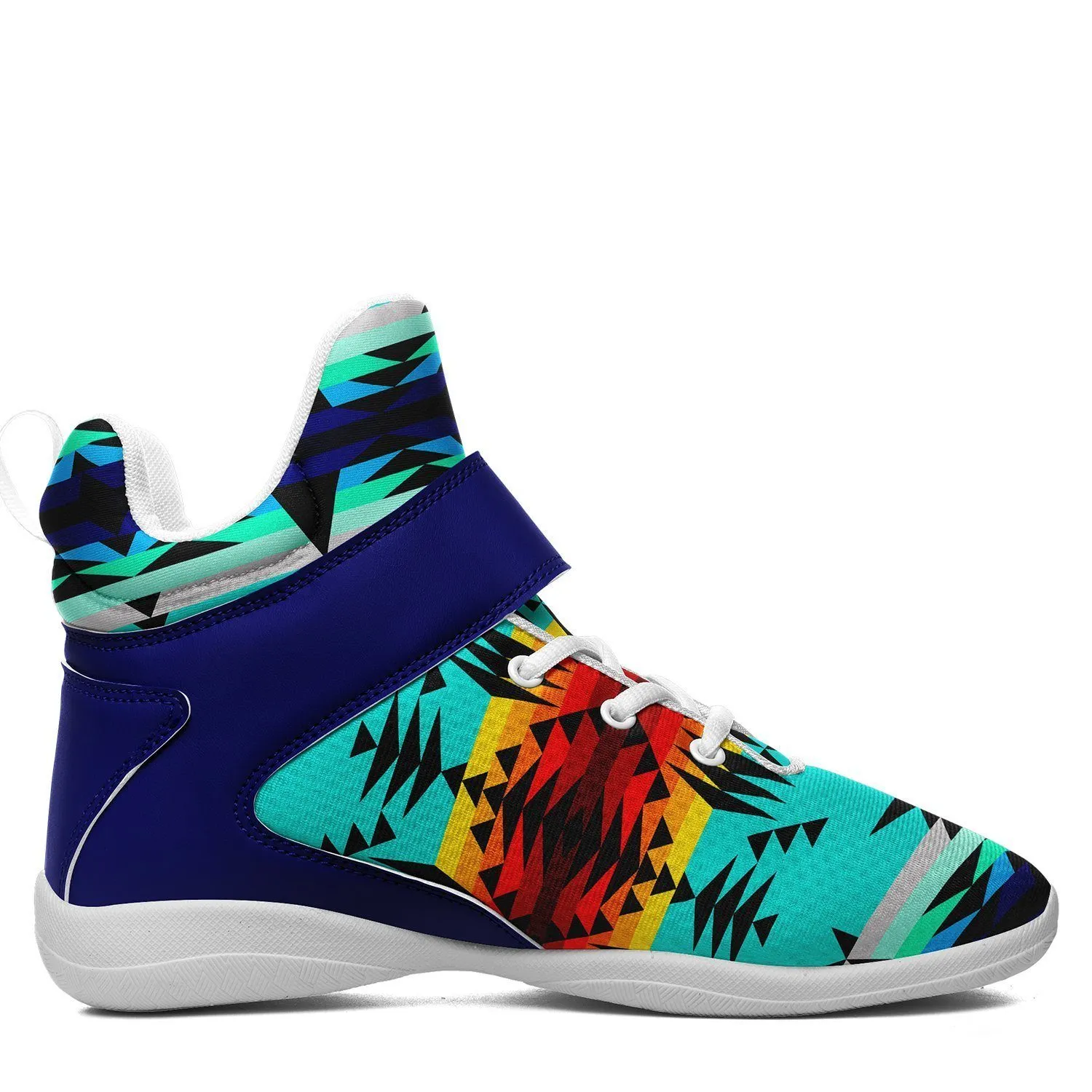 Between the Mountains Ipottaa Basketball / Sport High Top Shoes - White Sole