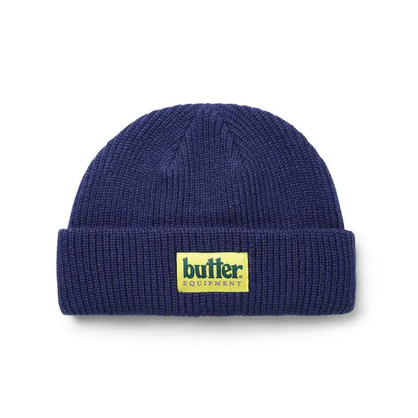 Butter Goods Equipment Beanie - Navy