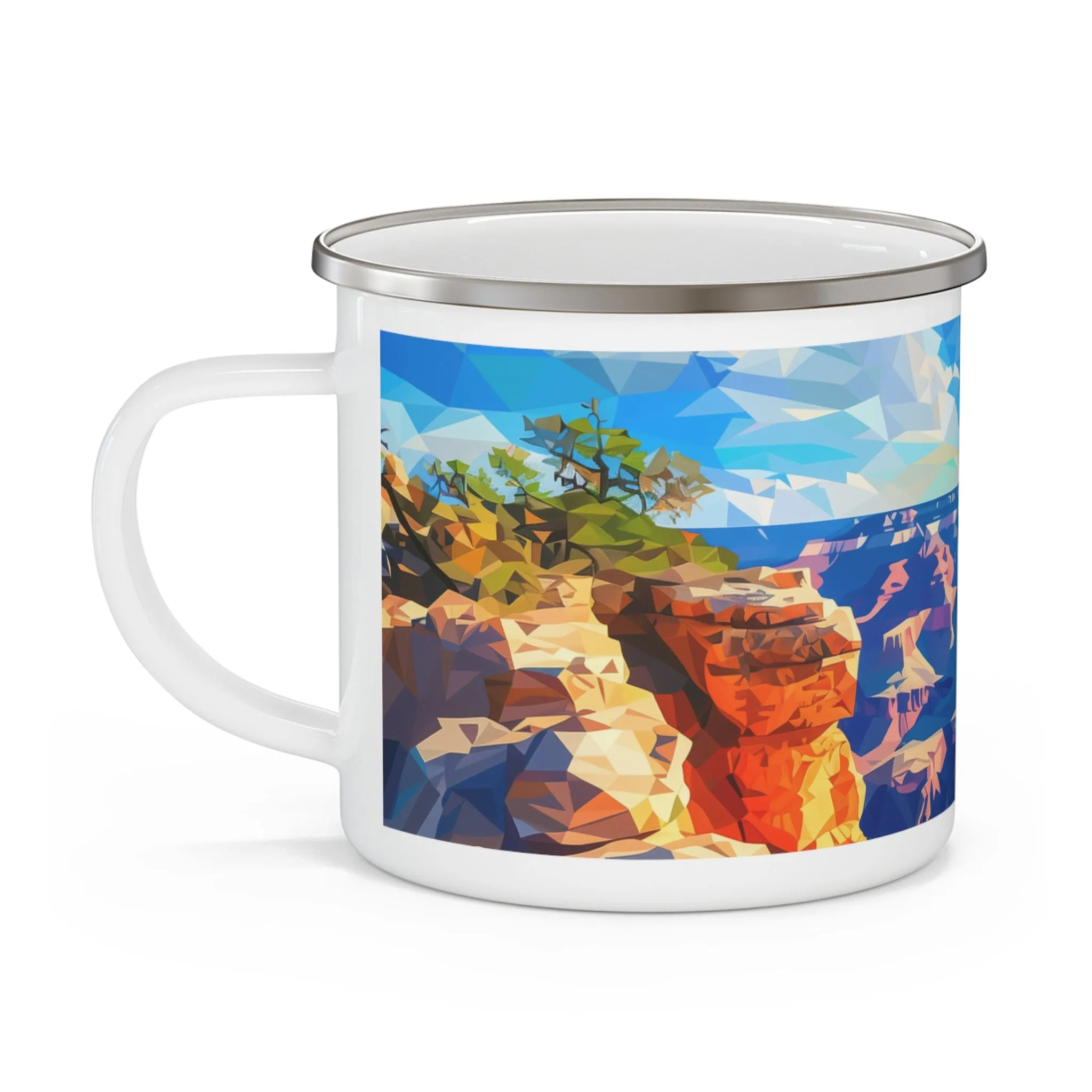 Camping Mug with Grand Canyon Design, 12oz Coffee Cup