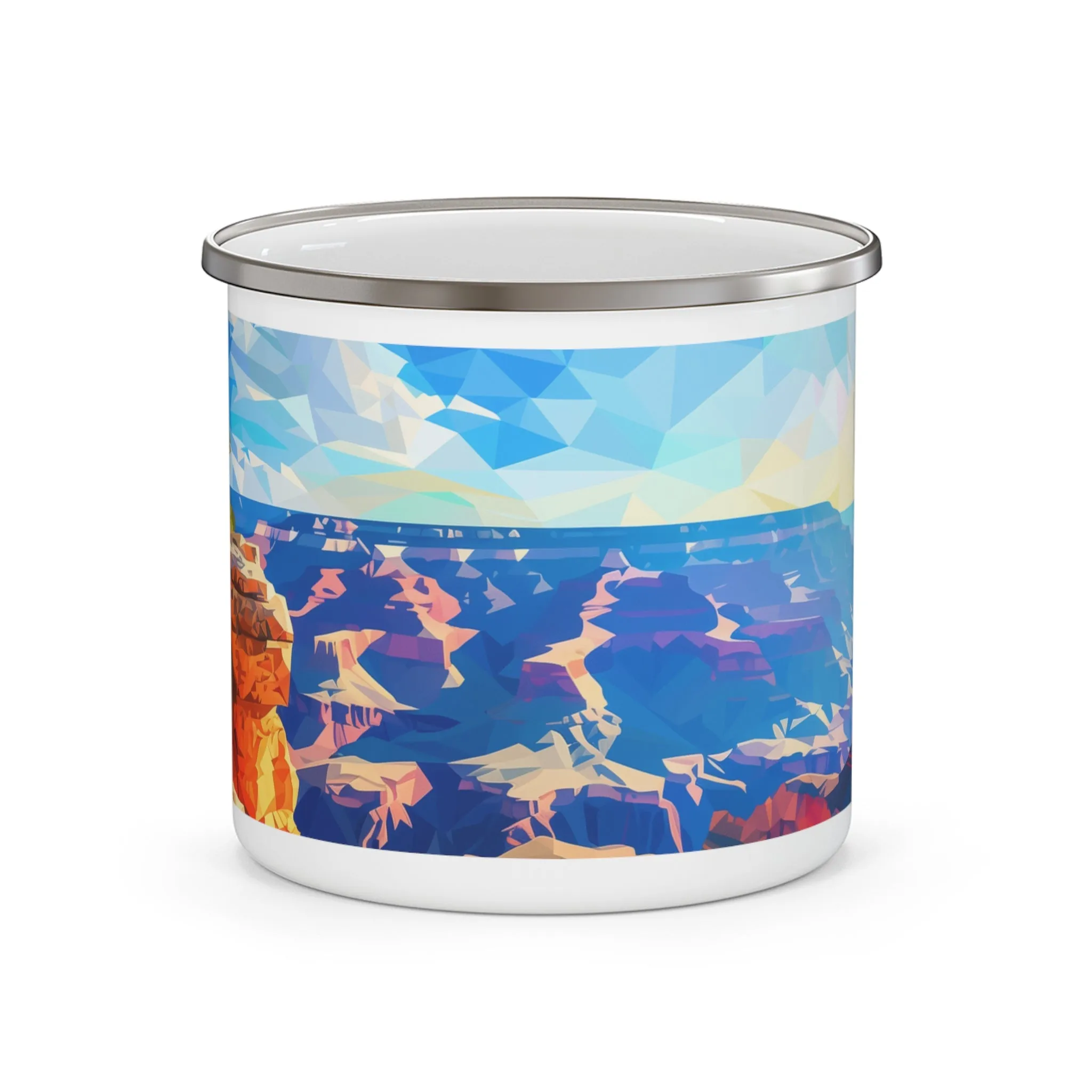 Camping Mug with Grand Canyon Design, 12oz Coffee Cup