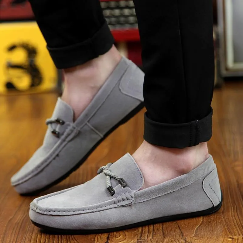 Casual Leather Driving Shoes/Moccasins - 4 Colors