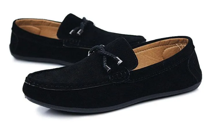 Casual Leather Driving Shoes/Moccasins - 4 Colors