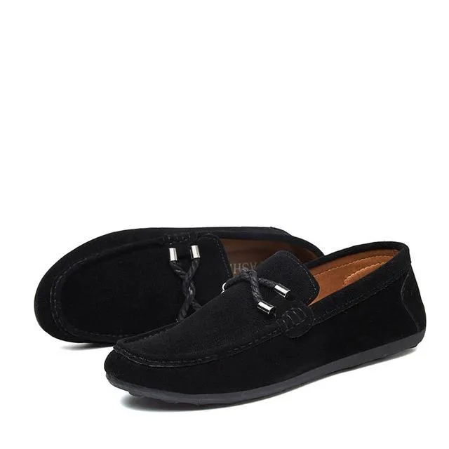 Casual Leather Driving Shoes/Moccasins - 4 Colors