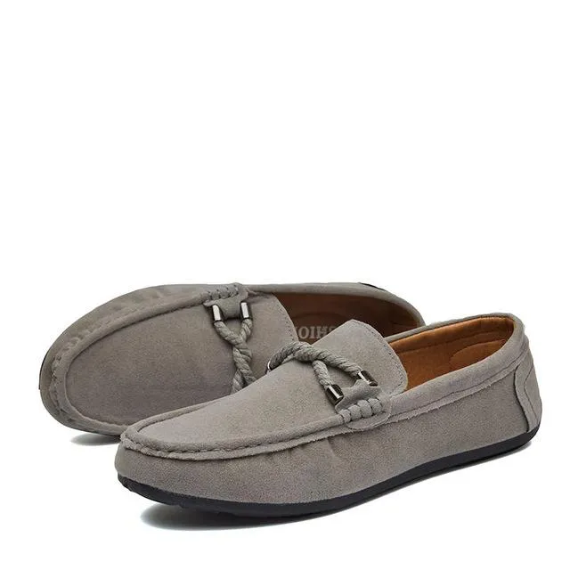 Casual Leather Driving Shoes/Moccasins - 4 Colors