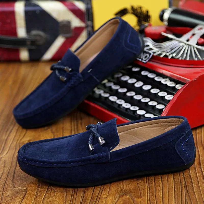 Casual Leather Driving Shoes/Moccasins - 4 Colors