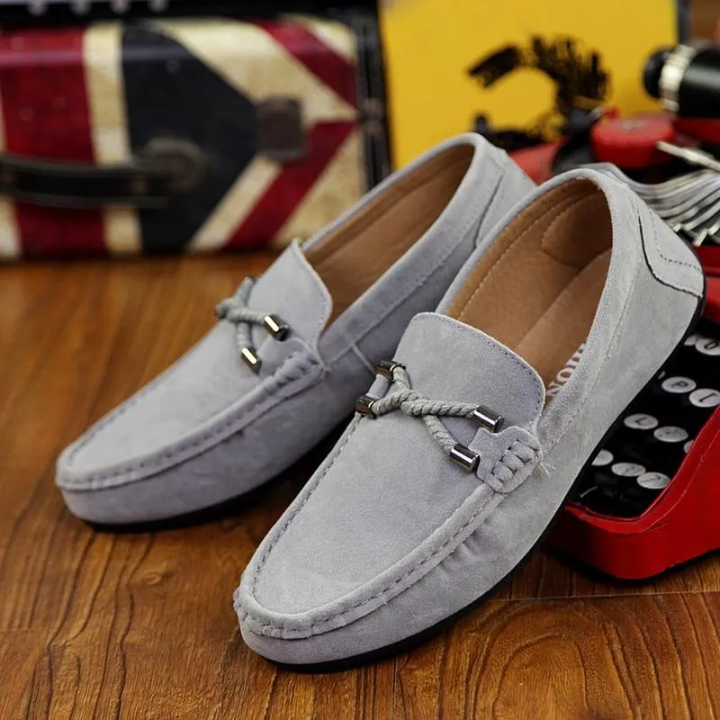 Casual Leather Driving Shoes/Moccasins - 4 Colors