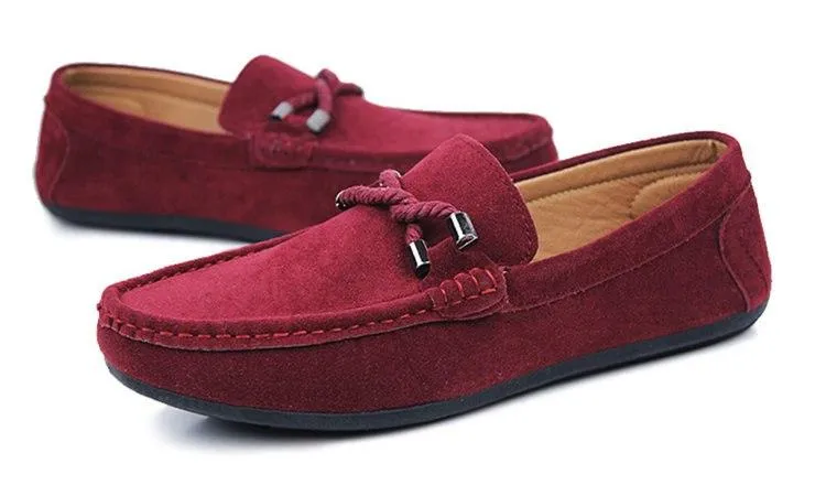 Casual Leather Driving Shoes/Moccasins - 4 Colors