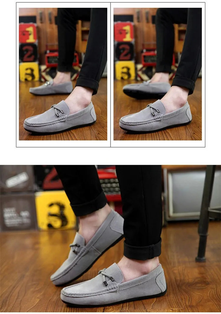 Casual Leather Driving Shoes/Moccasins - 4 Colors