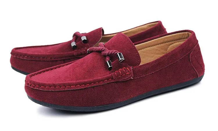 Casual Leather Driving Shoes/Moccasins - 4 Colors