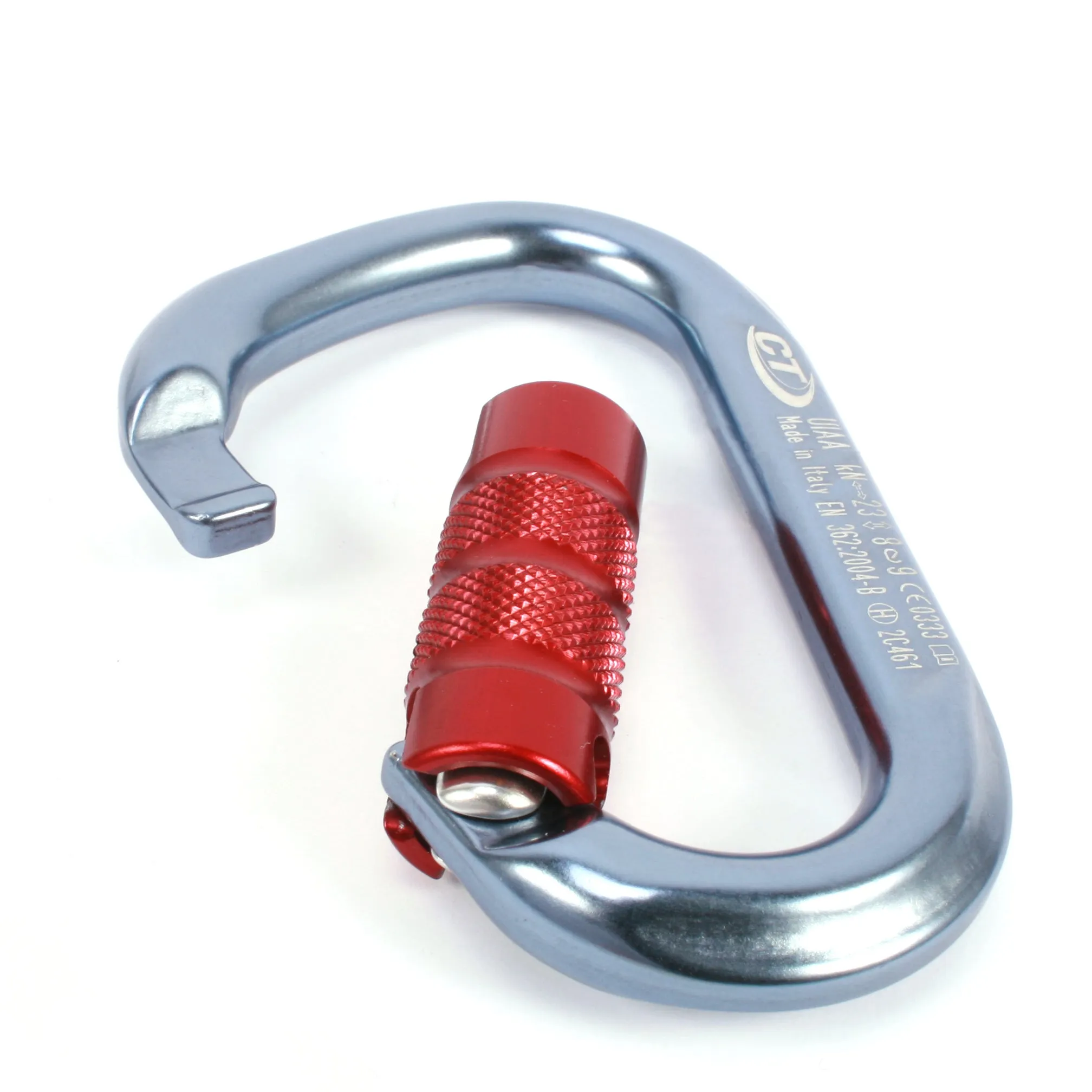 CT HMS Carabiner | Blue with Red Gate