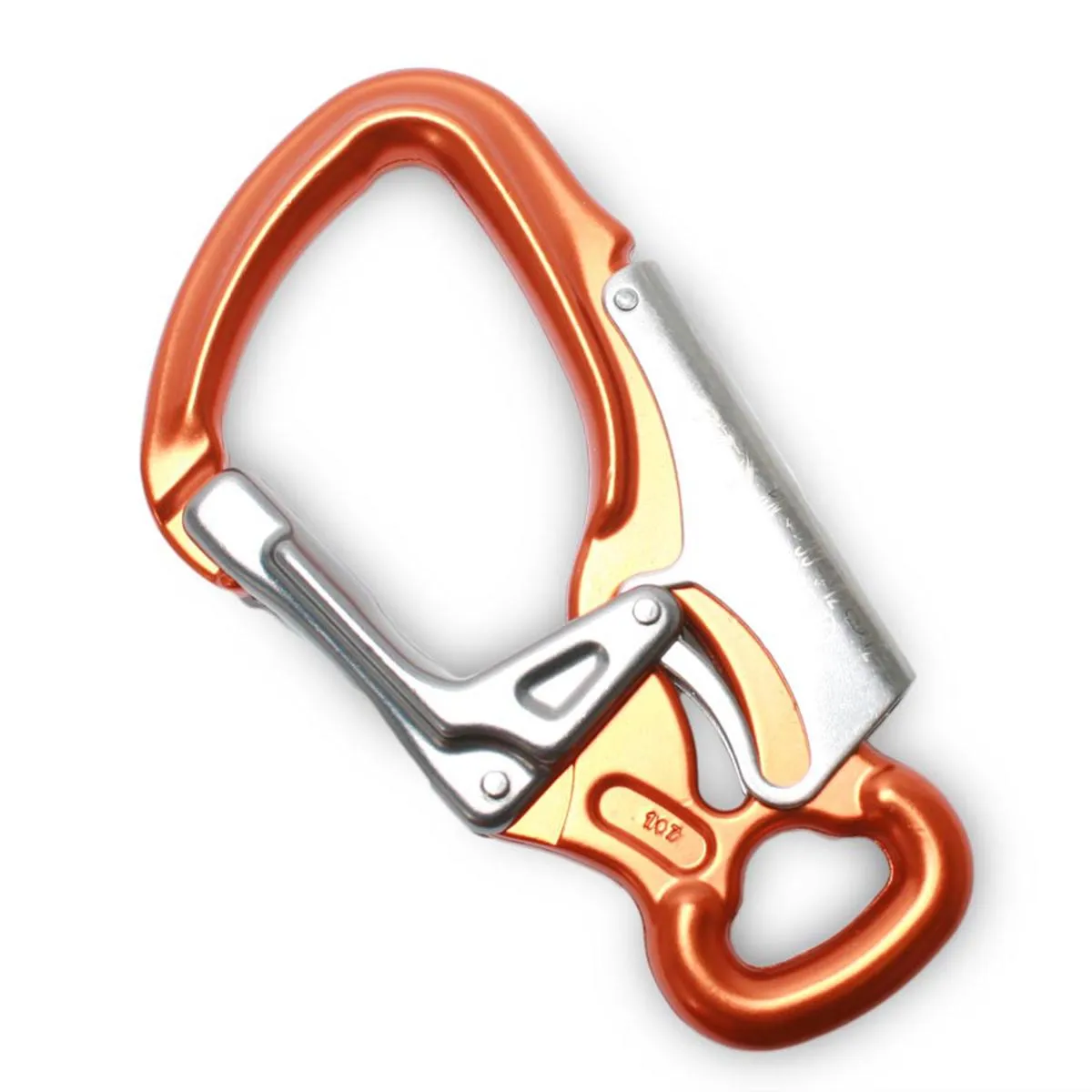 CT Locking Snap - Orange with Oval Eye