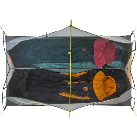 Dagger OSMO Tent: 2 Person, 3 Season NEMO Equipment Inc., Birch Bud/Goodnight Gray