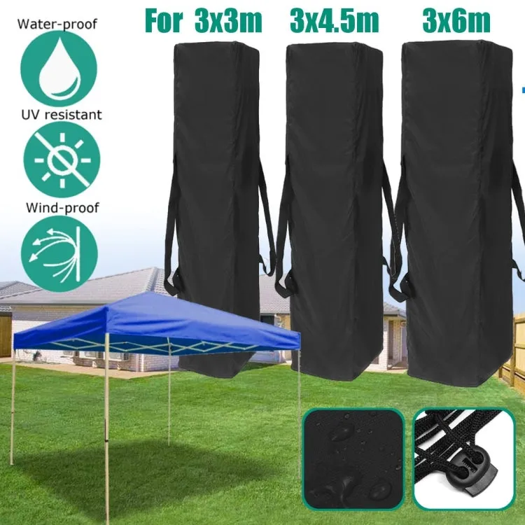 Dustproof Sun Protection Canopy Tent Storage Bag, Size: 140 x 34 x 44cm(Black)