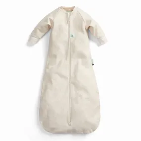 ergoPouch Jersey Sleeping Bag Long Sleeve TOG 1.0 - Oatmeal Marle