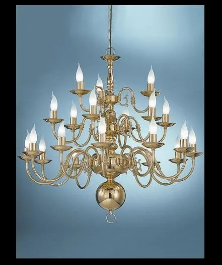 Flemish 3 Tier Chandelier