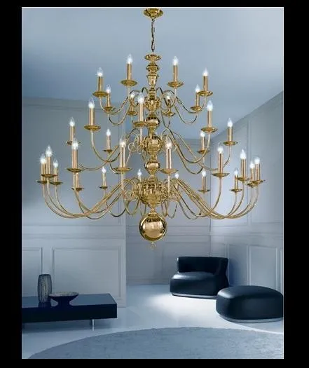 Flemish 3 Tier Chandelier