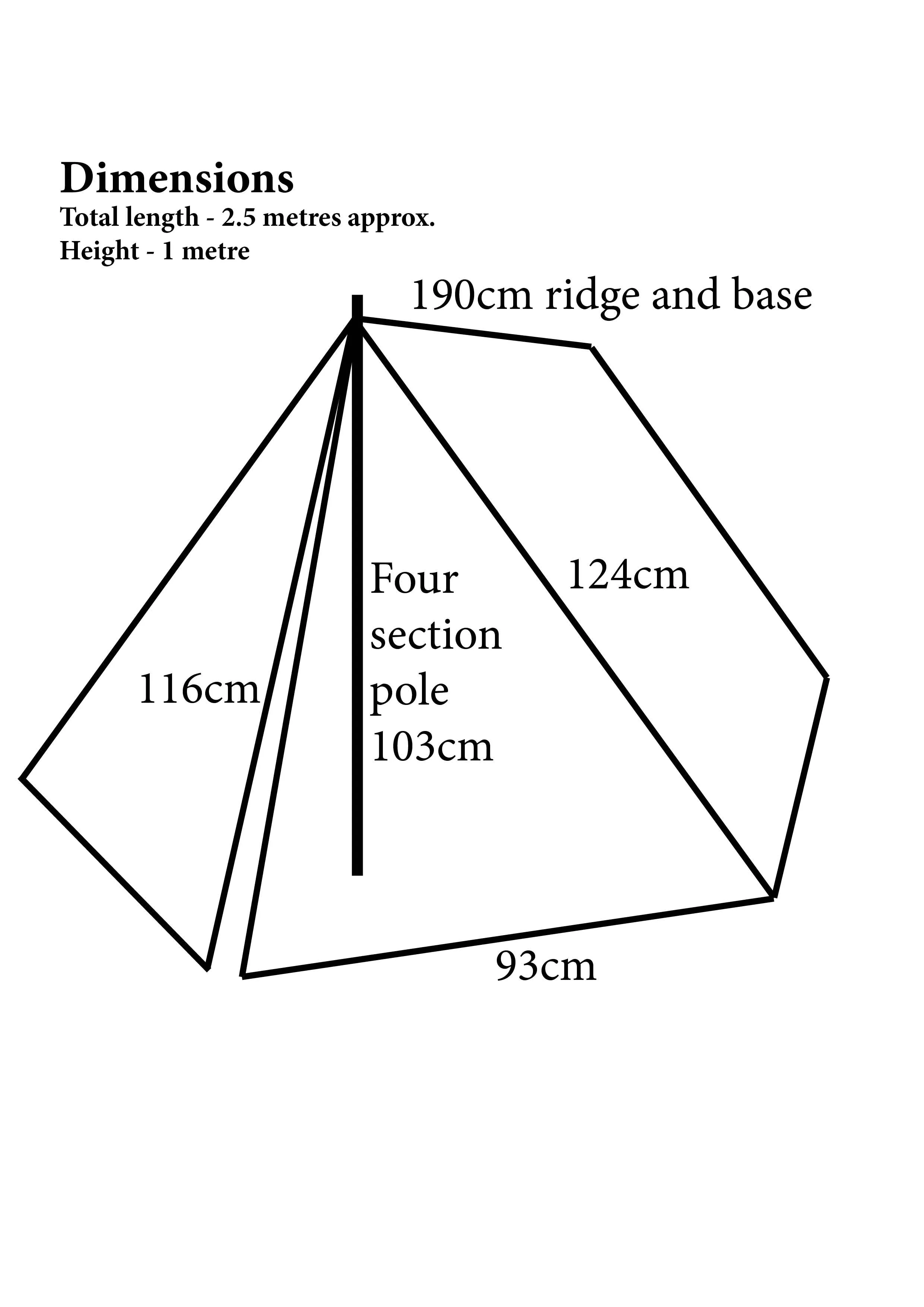 German Army Surplus Pup Tent