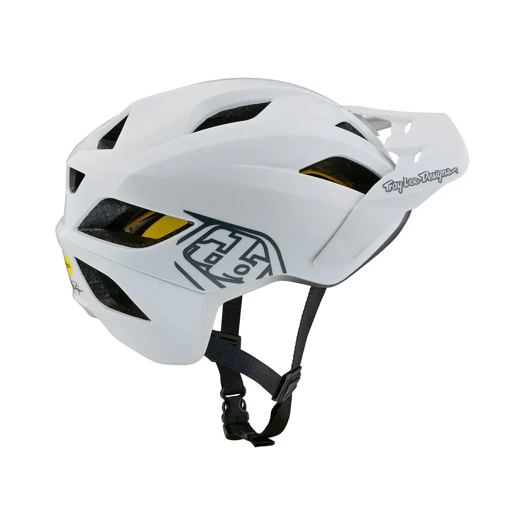 Helmet Troy Lee Designs Flowline MIPS Point - White