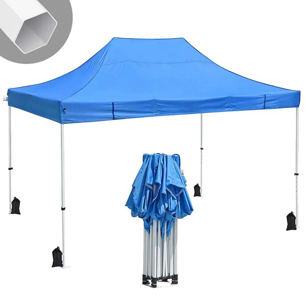 InstaHibit 10'x15' Pop Up Canopy Waterproof Instant Canopy CPAI-84