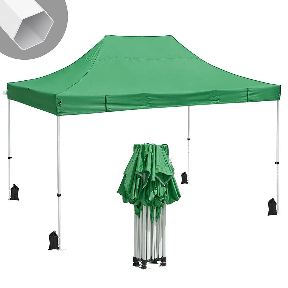 InstaHibit 10'x15' Pop Up Canopy Waterproof Instant Canopy CPAI-84