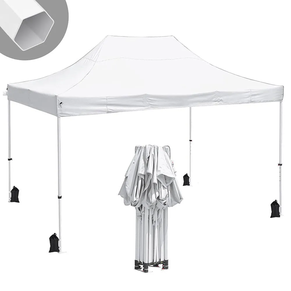 InstaHibit 10'x15' Pop Up Canopy Waterproof Instant Canopy CPAI-84