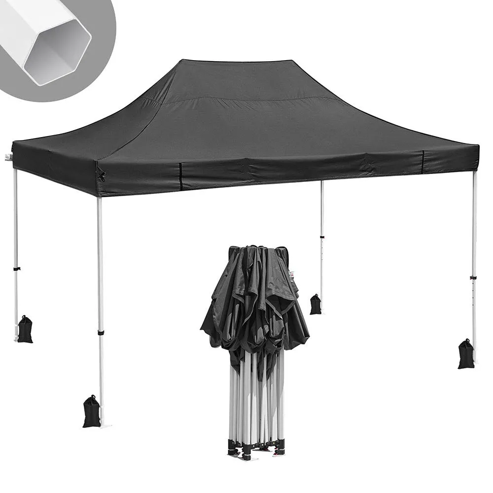 InstaHibit 10'x15' Pop Up Canopy Waterproof Instant Canopy CPAI-84