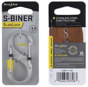 Nite Ize - S-BINER SLIDELOCK #3 25LB (11KG) -