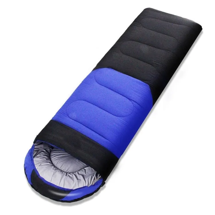 Outdoor Camping Sleeping Bag Splicing Indoor Cotton Sleeping Bed, Size: 210x80cm, Weight: 1.8kg (Blue)