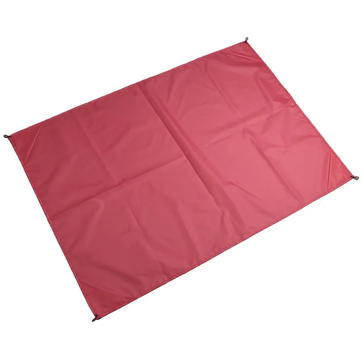 Outdoor Portable Waterproof Picnic Camping Mats Beach Blanket Mattress Mat 100cm*140cm(Rose Red)