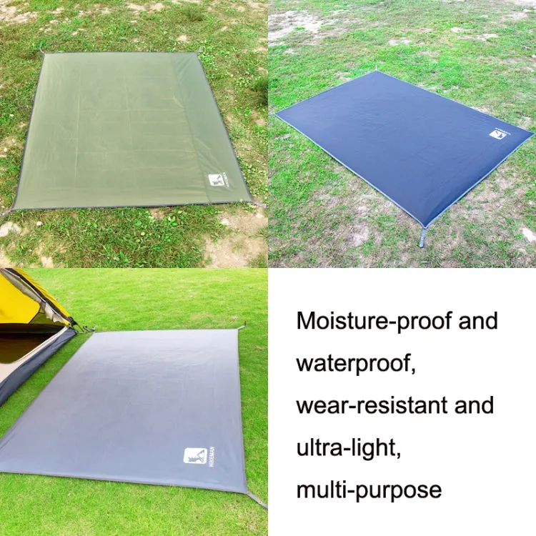 Outdoor Tent Mats Thickened Oxford Cloth Waterproof Picnic Mat, Size: 140x210cm(Black)