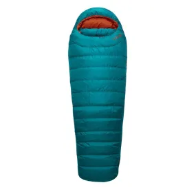 Rab Women's Ascent 500 Left Zip Down Sleeping Bag (Marina Blue)