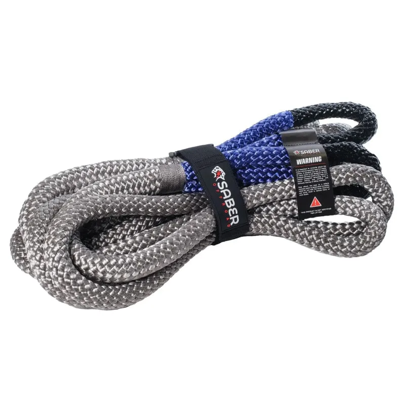 Saber Offroad Heavy Duty Kinetic Recovery Rope with Bag | 8.2T x 9M