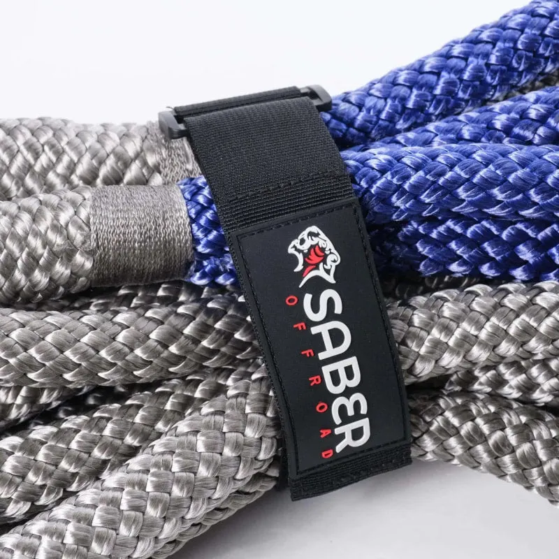 Saber Offroad Heavy Duty Kinetic Recovery Rope with Bag | 8.2T x 9M