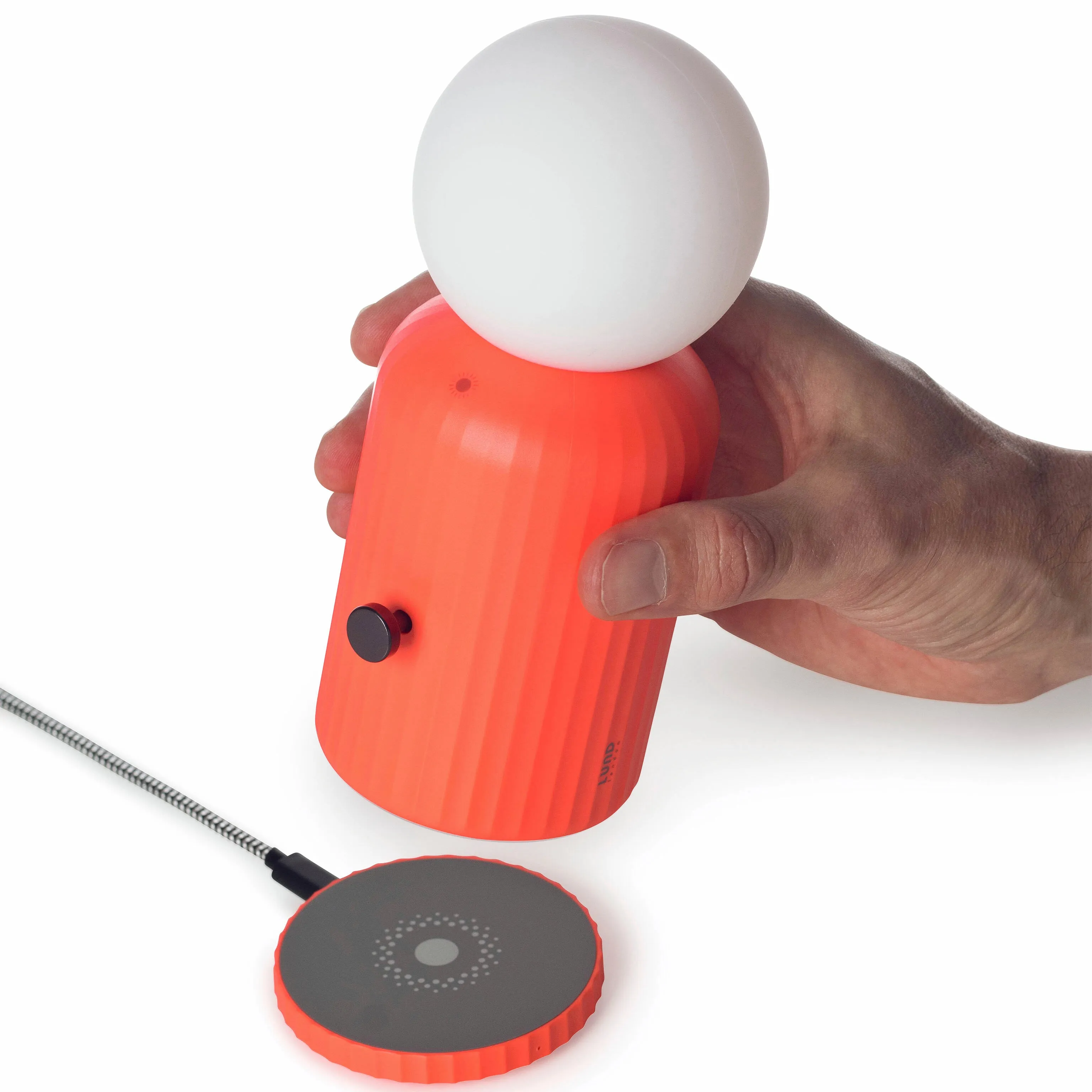 Skittle Portable Lamp - Coral