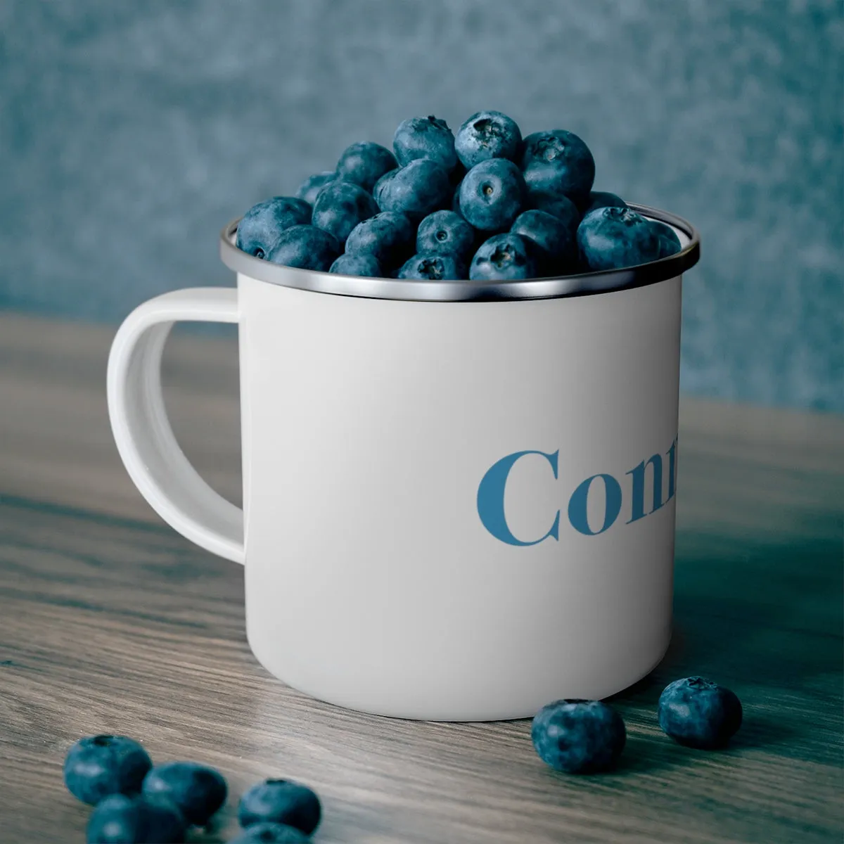 #theconnecticutlife Enamel Camping Mug