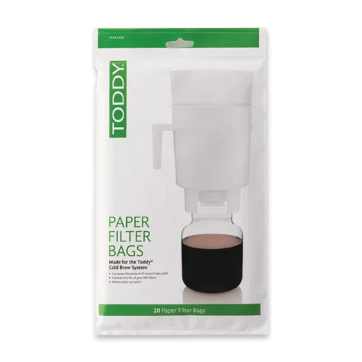 Toddy Home system Paper Filter Bags