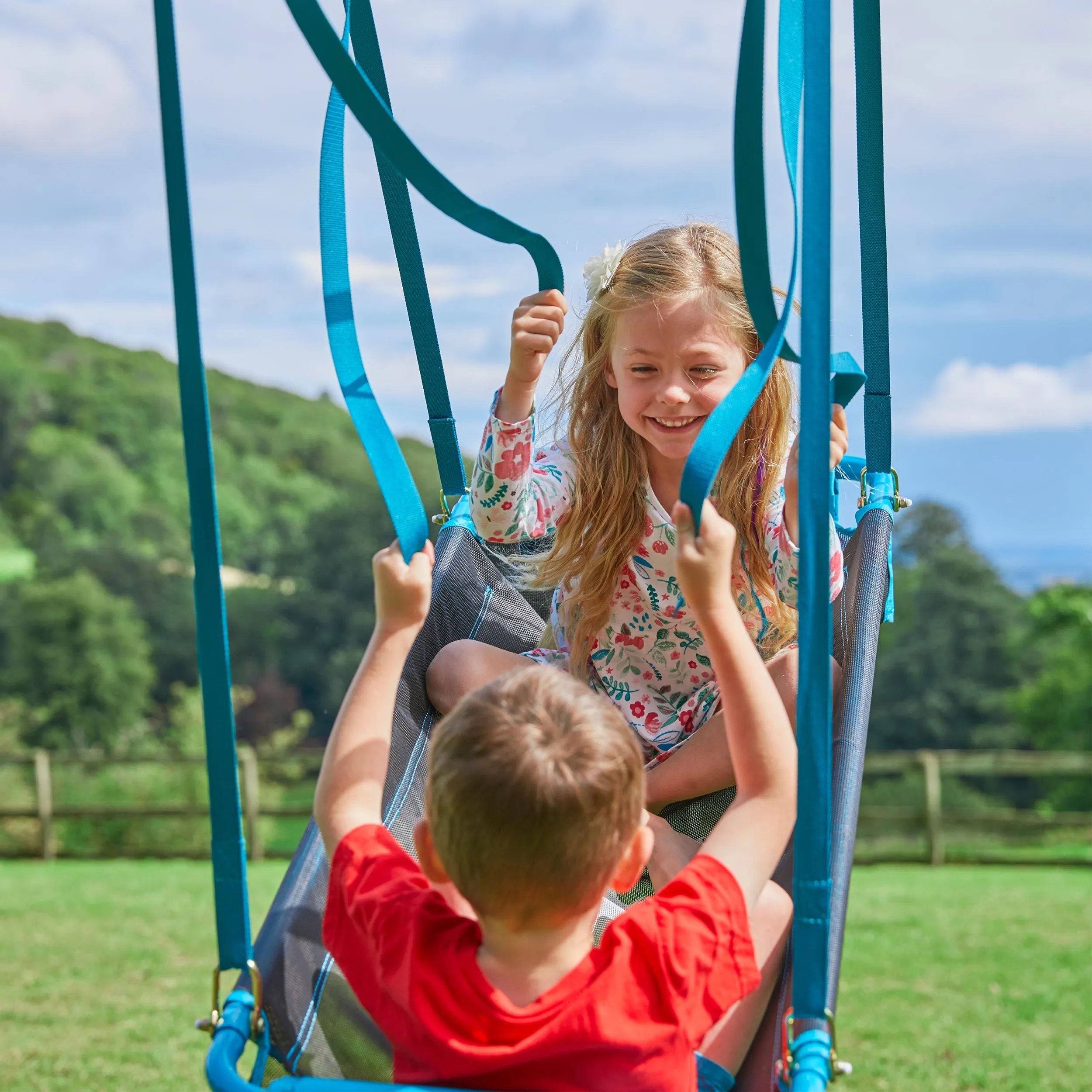 TP Pirate Swing Boat Swing with Duo Ride Brackets for Metal Swings